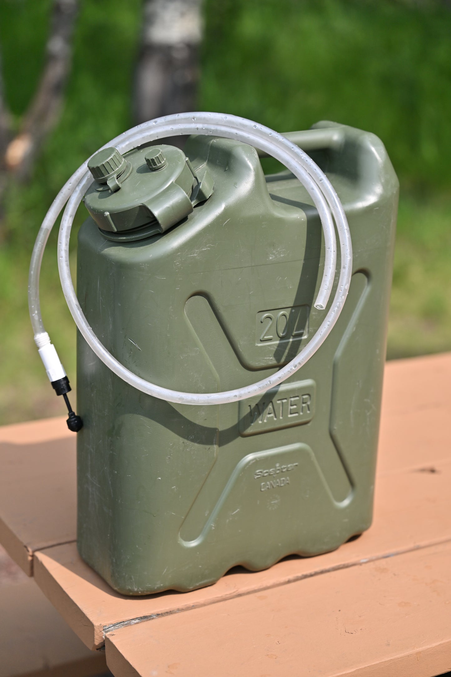 Portable Water Tap with Hose Adapter