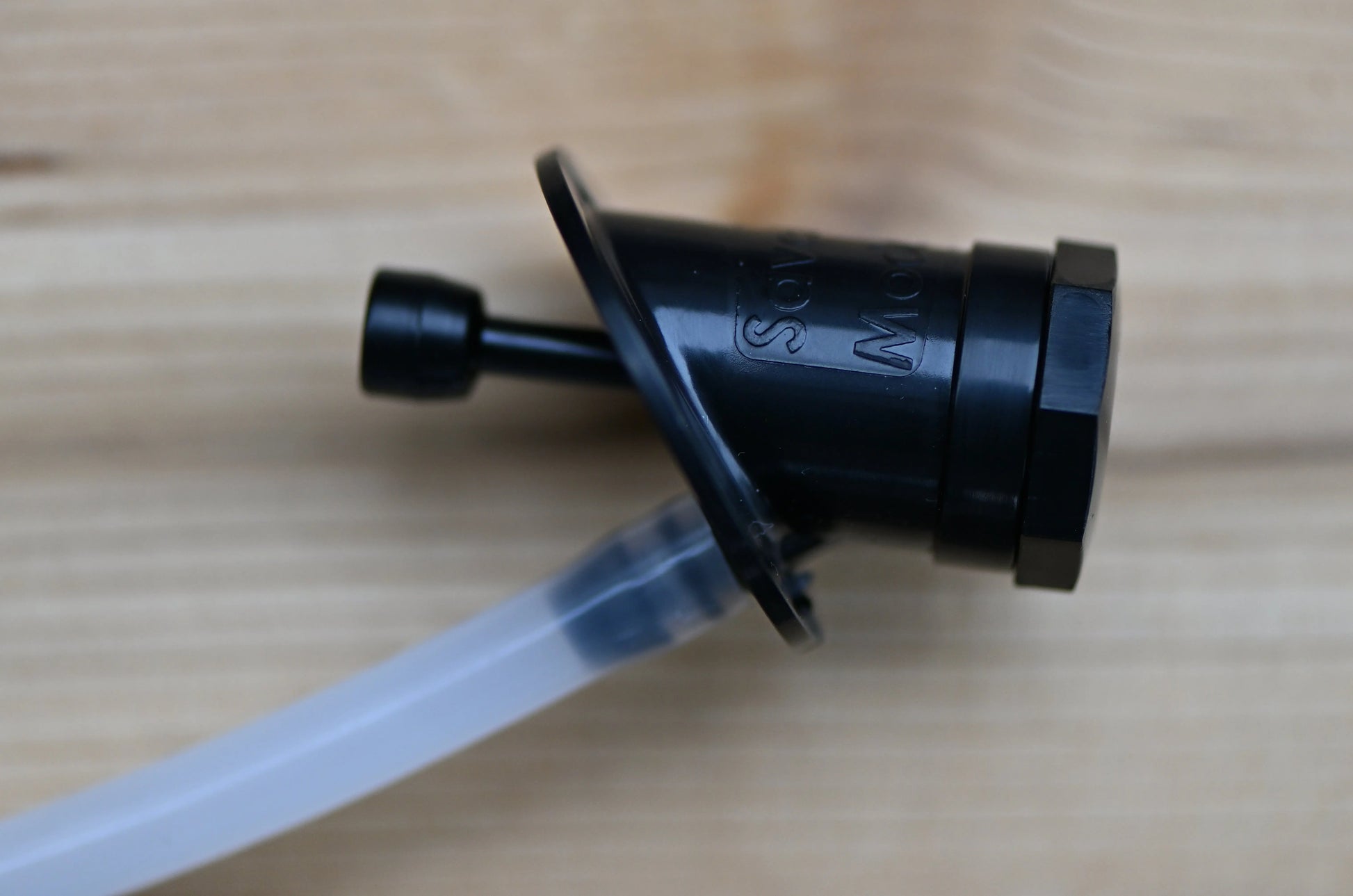 Water saving spigot for RotopaX™ water camping jug